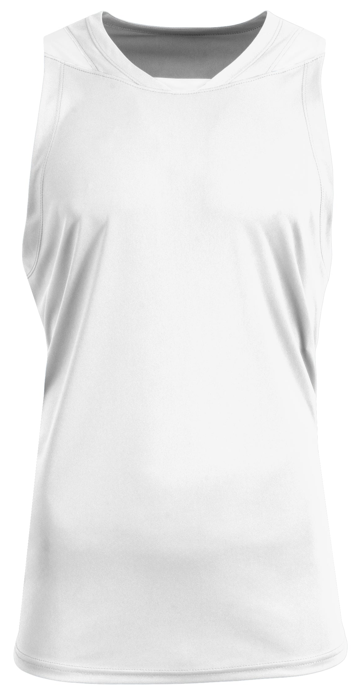 A4 Nb2095 Youth Step Back Basketball Jersey - White - Xs