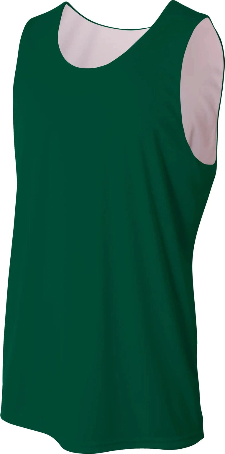A4 Nb2390 Youth Sprint Jump Reversible Jersey - Forest White - Xs