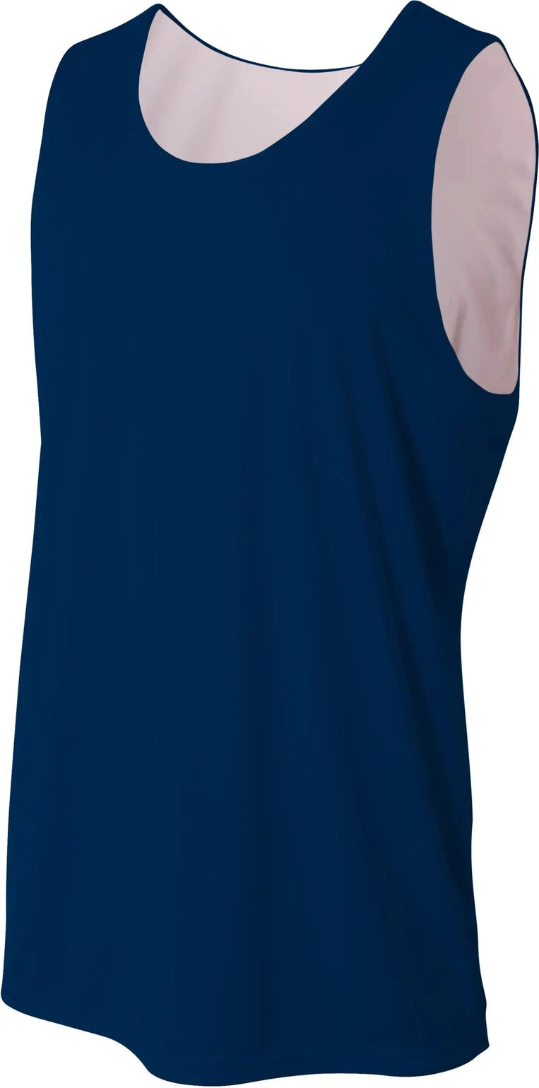 A4 Nb2390 Youth Sprint Jump Reversible Jersey - Navy White - Xs