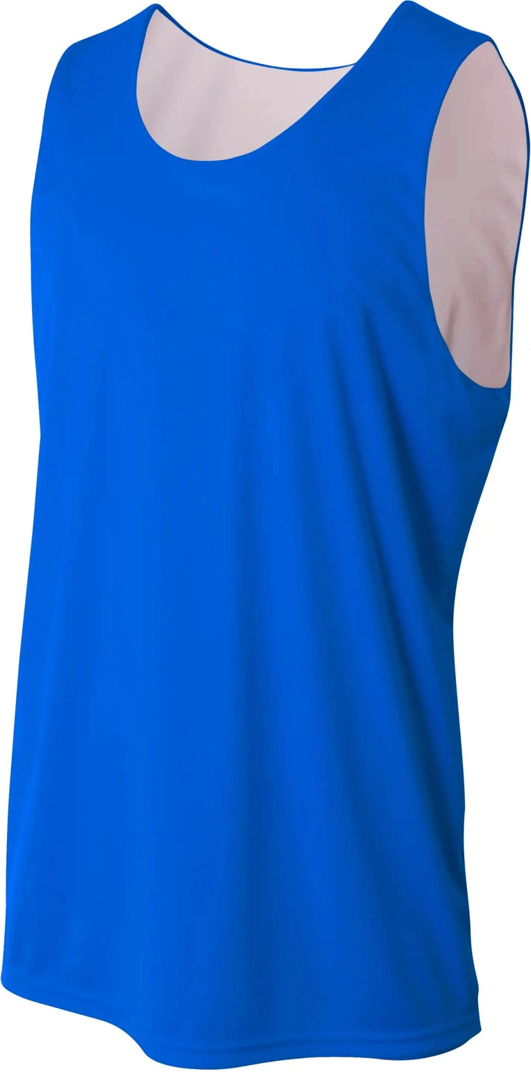 A4 Nb2390 Youth Sprint Jump Reversible Jersey - Royal White - Xs