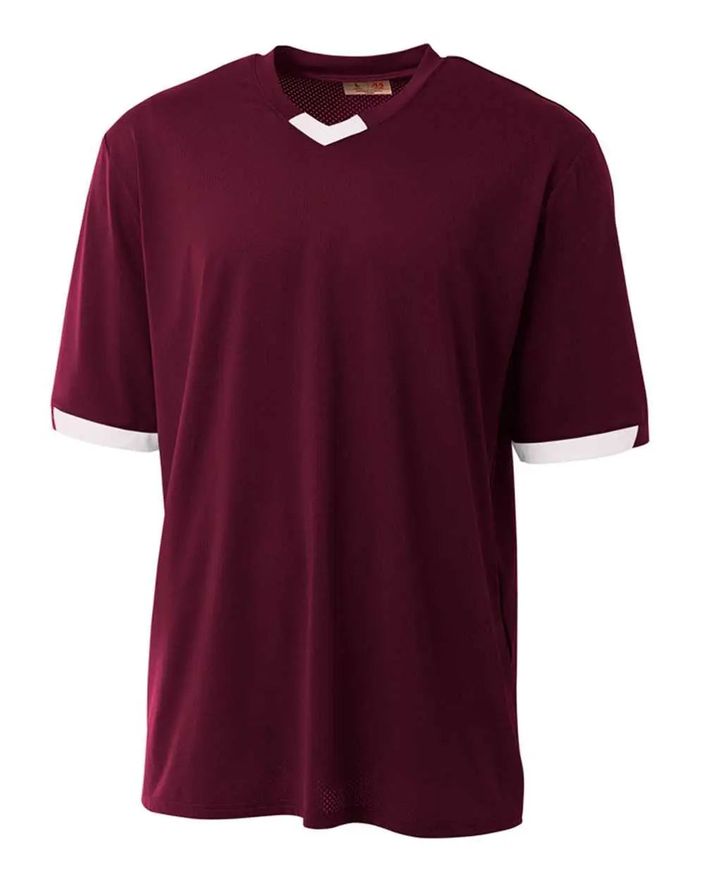 A4 Nb3011 the Stretch Pro Youth Jerse - Maroon White