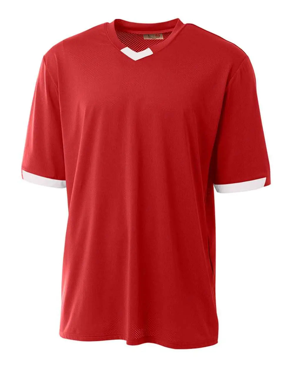 A4 Nb3011 the Stretch Pro Youth Jersey - Scarlet White
