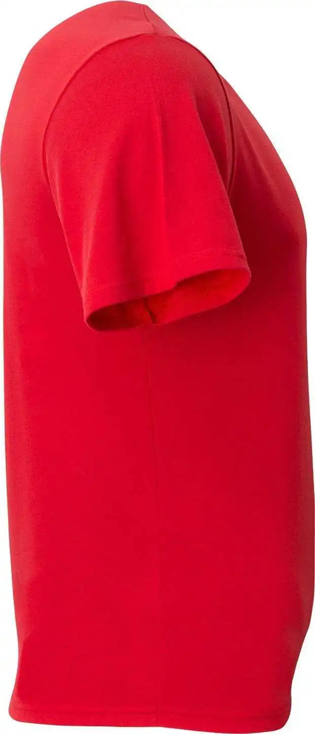 A4 Nb3013 Youth Softek T-shirt - Scarlet