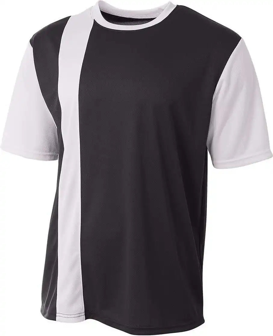 A4 Nb3016 Legend Soccer Jersey - Black White