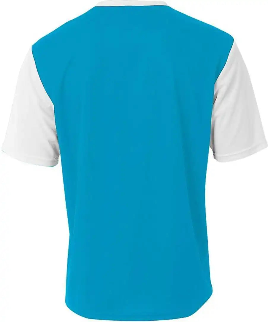 A4 Nb3016 Legend Soccer Jersey Electric Blue White