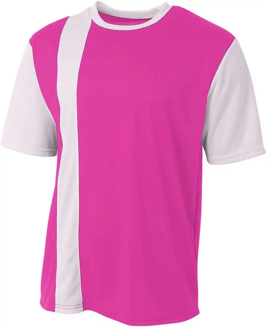 A4 Nb3016 Legend Soccer Jersey Fuschia White