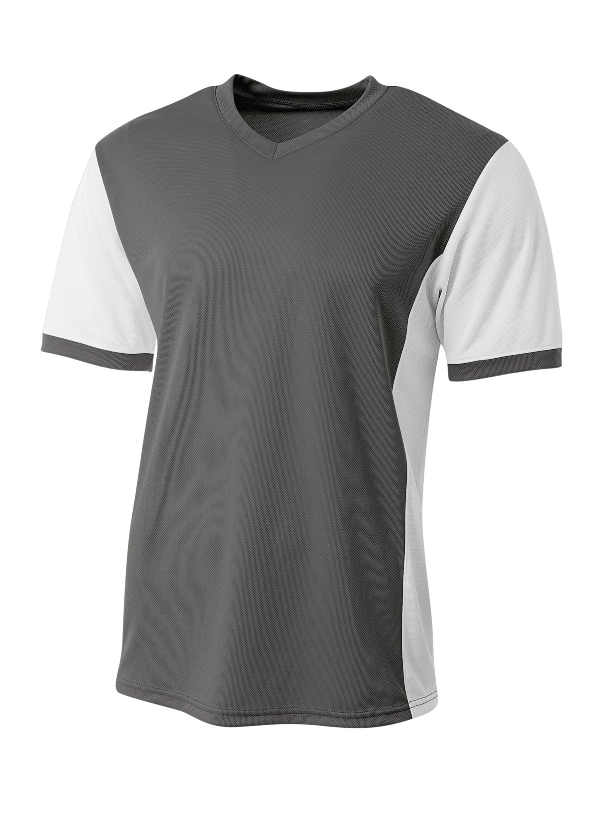 A4 Nb3017 Premier Soccer Jersey - Graphite White