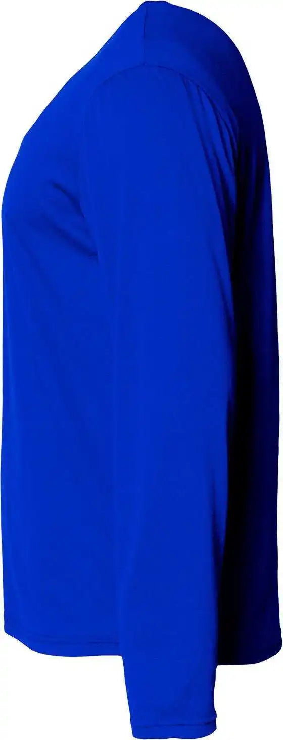 A4 Nb3029 Youth Long Sleeve Softek T-shirt - Royal
