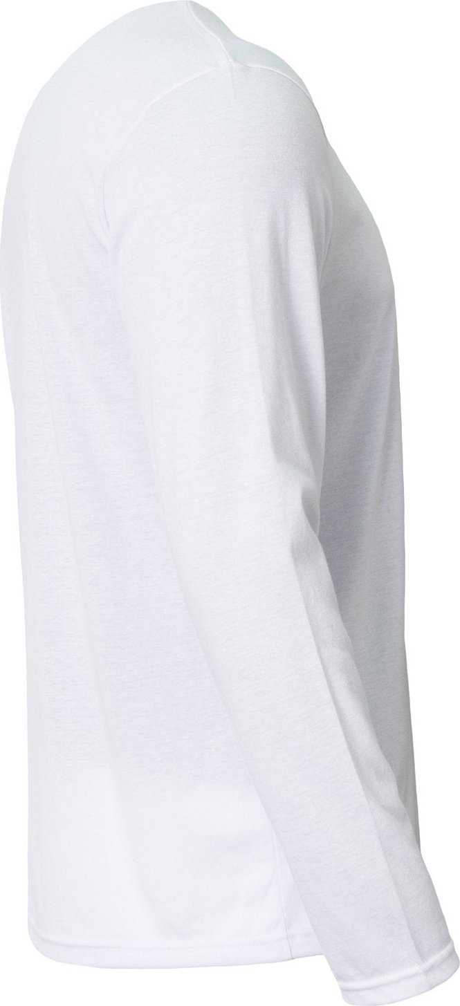 A4 Nb3029 Youth Long Sleeve Softek T-shirt - White