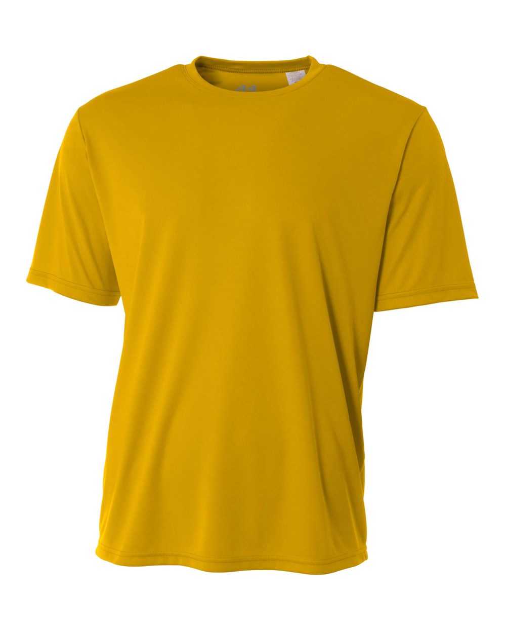 A4 Nb3142 Youth Cooling Performance Crew - Gold