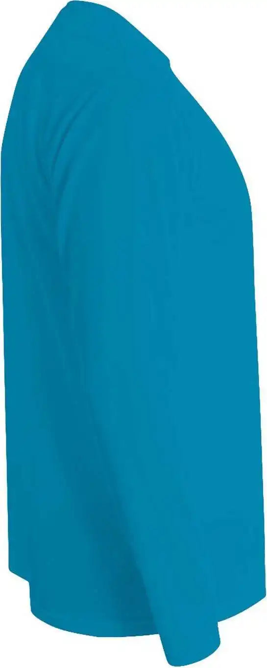 A4 Nb3165 Youth Long Sleeve Cooling Performance Crew T-shirt - Electric Blue