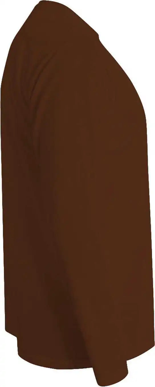 A4 Nb3165 Youth Long Sleeve Cooling Performance Crew T-shirt - Brown