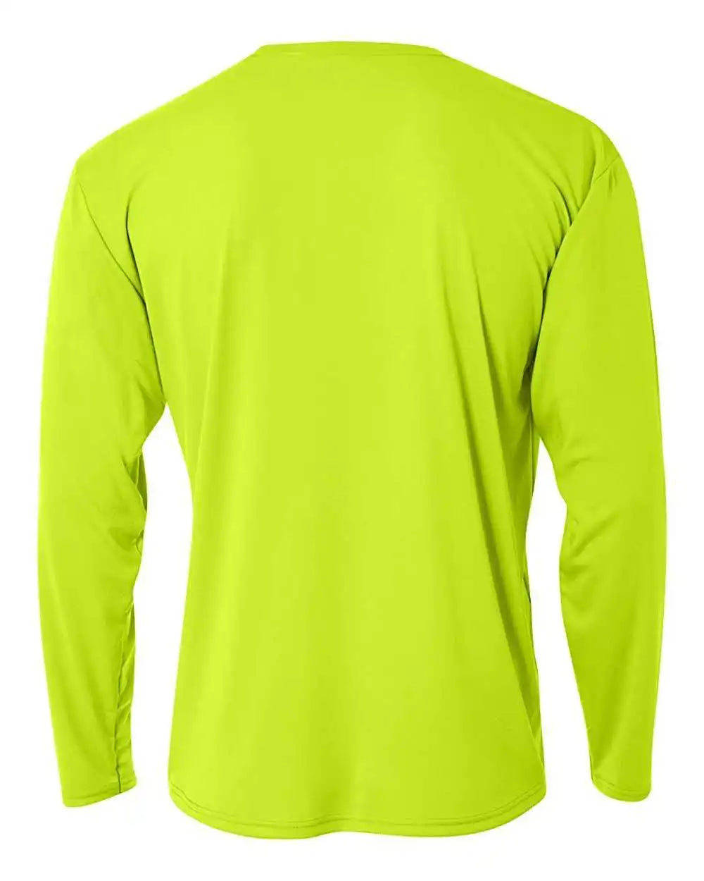 A4 Nb3165 Youth Long Sleeve Cooling Performance Crew t Shirt Lime