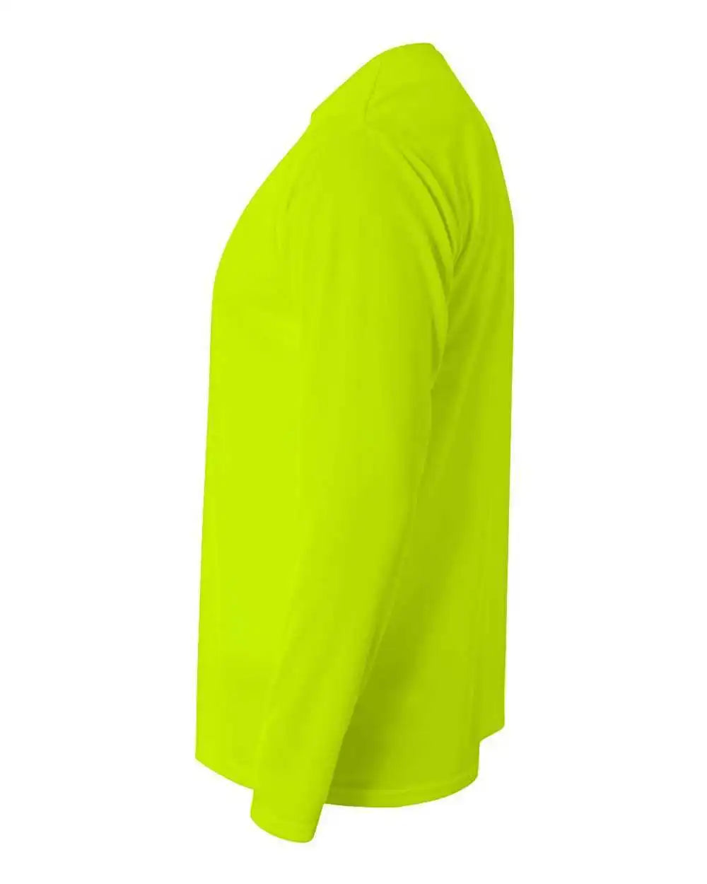 A4 Nb3165 Youth Long Sleeve Cooling Performance Crew T-shirt - Lime