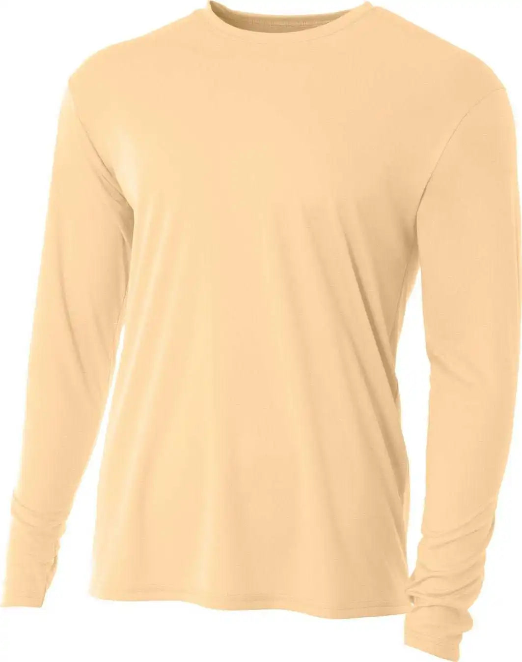 A4 Nb3165 Youth Long Sleeve Cooling Performance Crew T-shirt - Melon