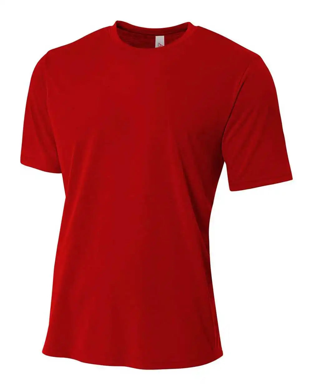 A4 Nb3264 Youth Spun Poly Tee - Scarlet