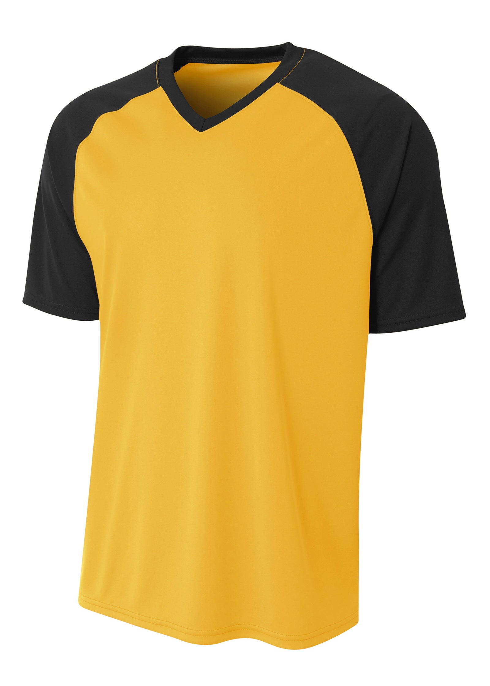 A4 Nb3373 Youth Strike Jersey - Gold Black