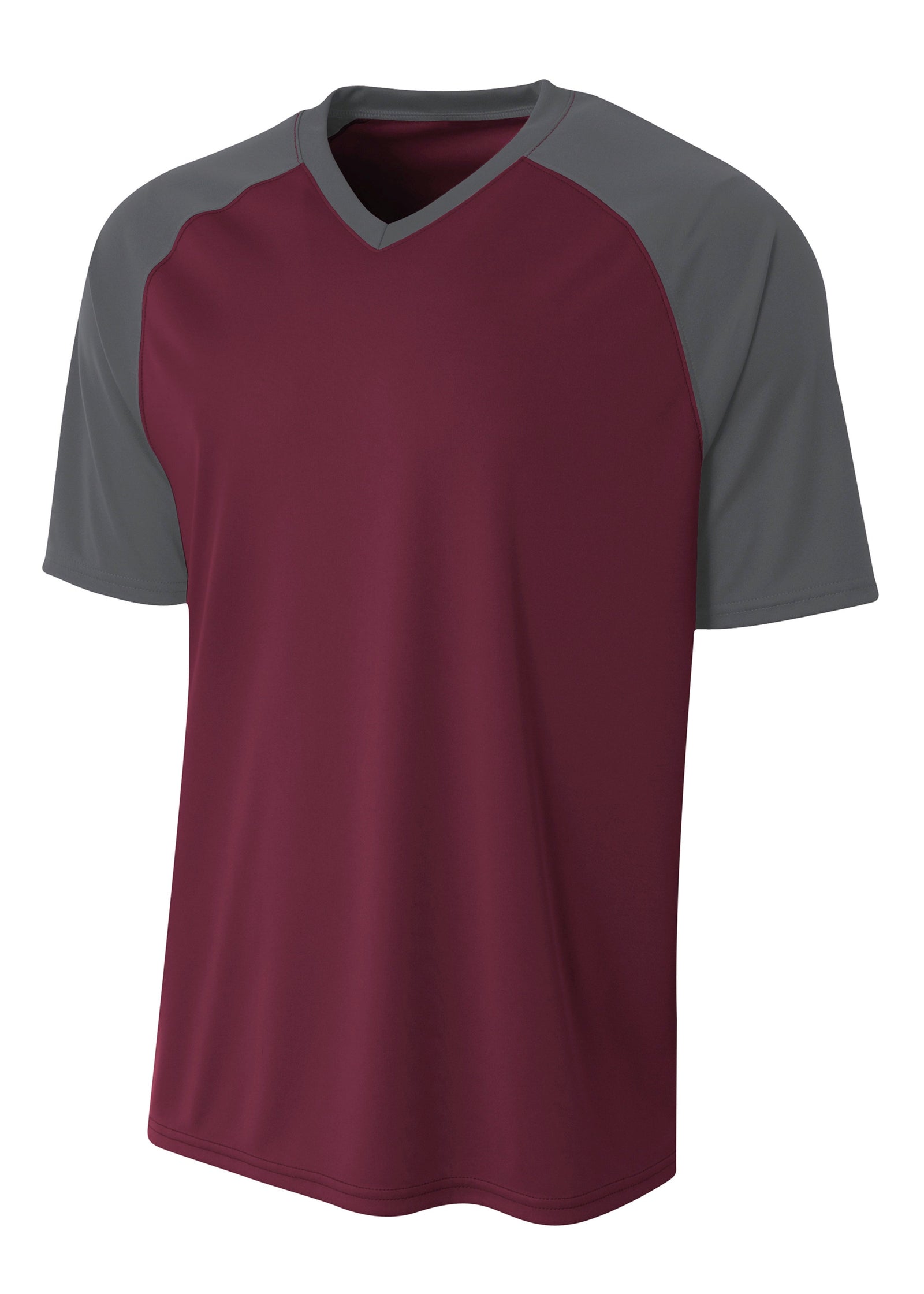 A4 Nb3373 Youth Strike Jersey - Maroon Graphite