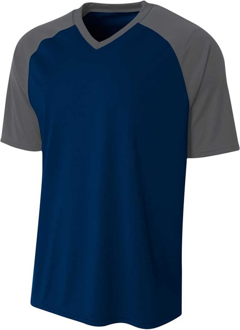 A4 Nb3373 Youth Strike Jersey - Navy Graphite