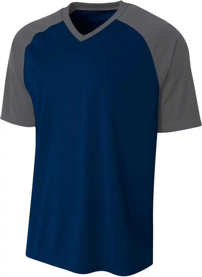 A4 Nb3373 Youth Strike Jersey Navy Graphite