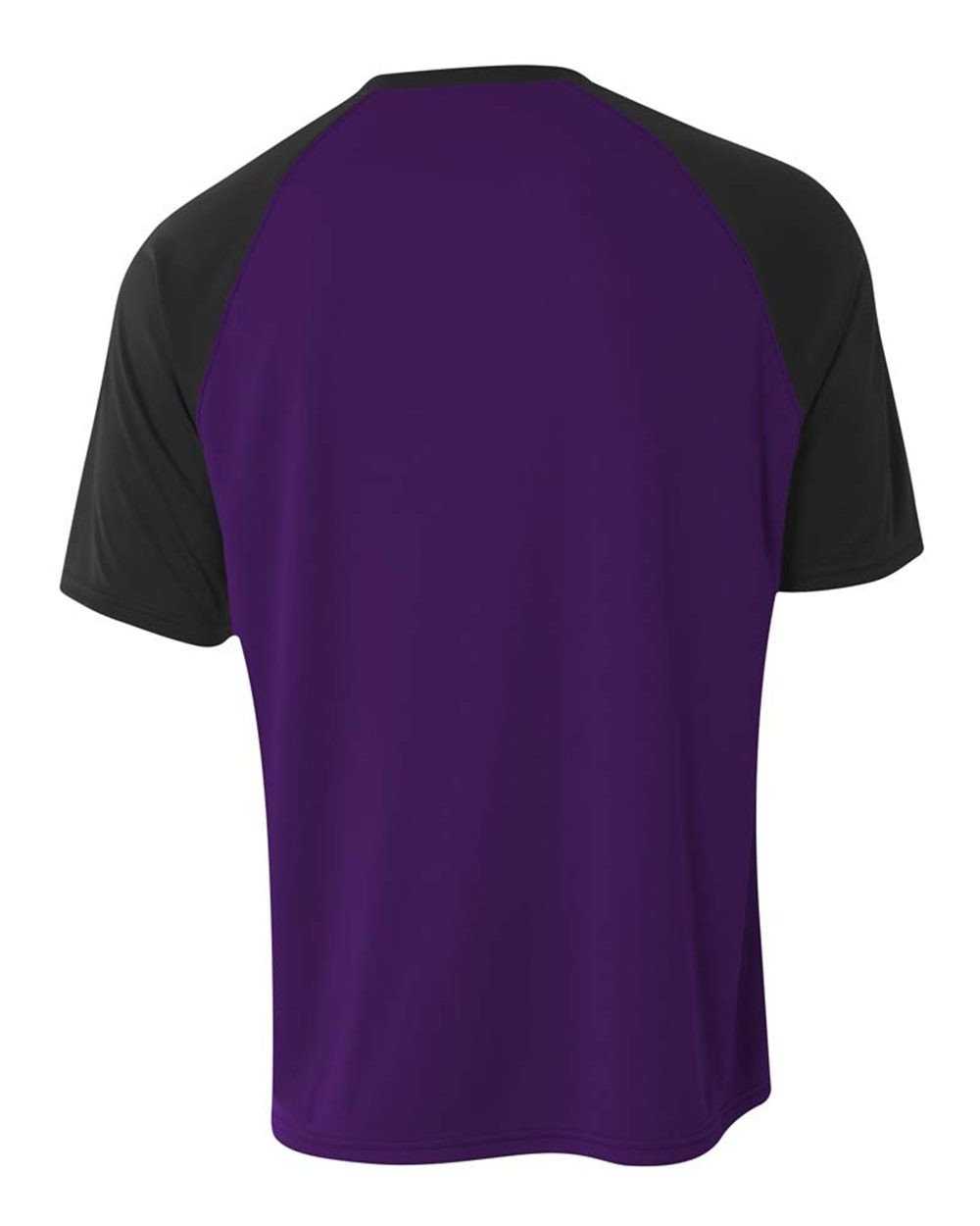 A4 Nb3373 Youth Strike Jersey - Purple Black