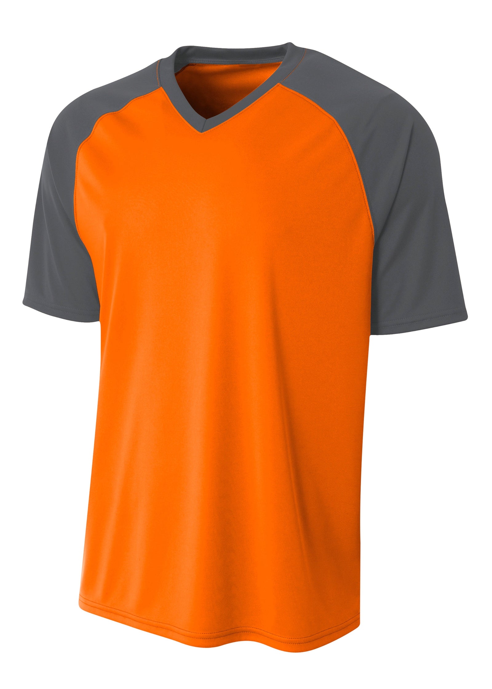 A4 Nb3373 Youth Strike Jersey - Safety Orange Graphite