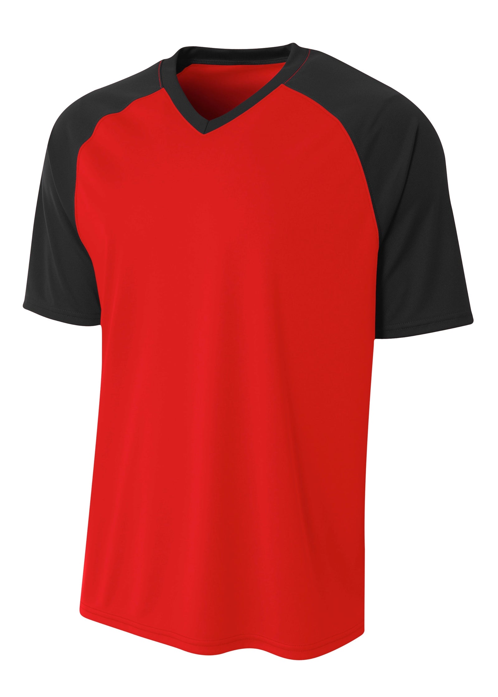 A4 Nb3373 Youth Strike Jersey - Scarlet Black