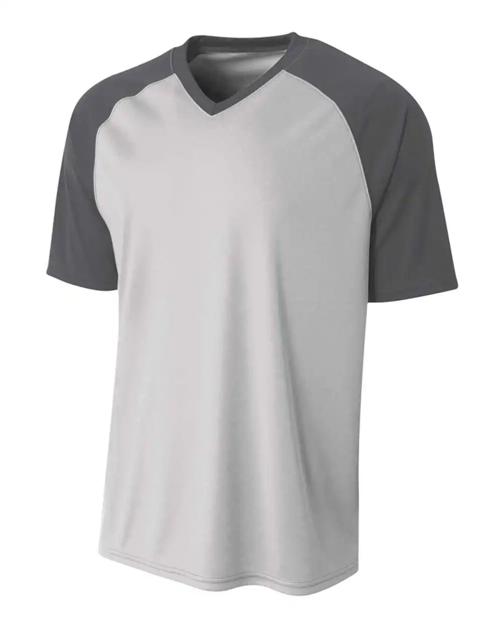 A4 Nb3373 Youth Strike Jersey Silver Graphite