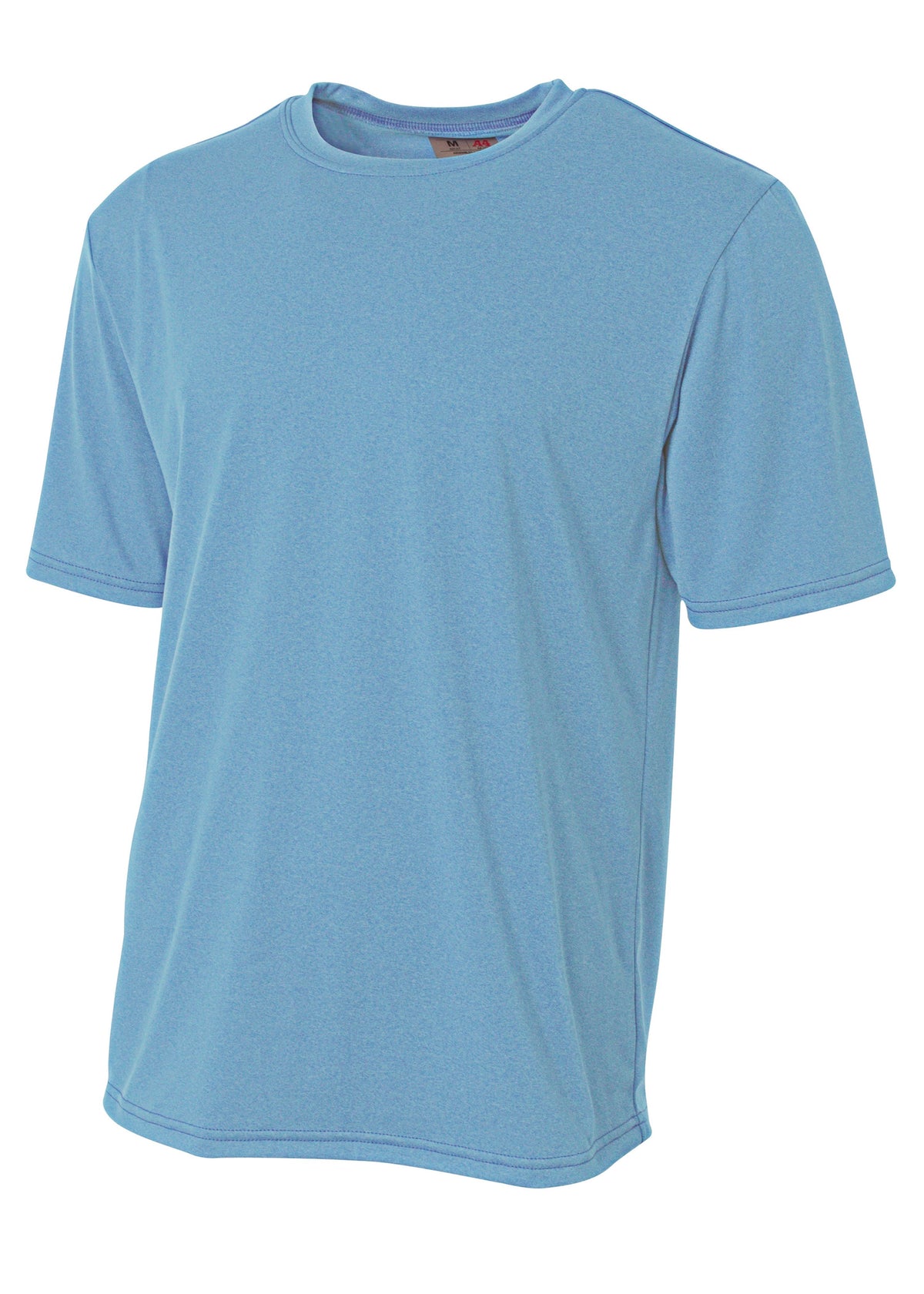 A4 Nb3381 Topflight Heather Tee - Light Blue