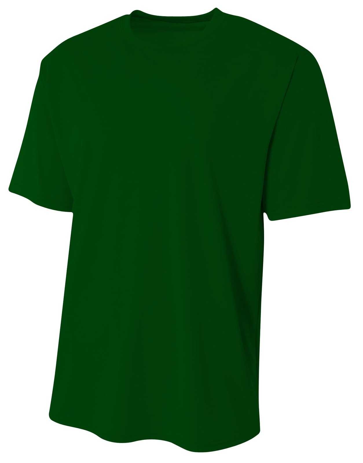 A4 Nb3402 Sprint Short Sleeve Youth Tee - Forest