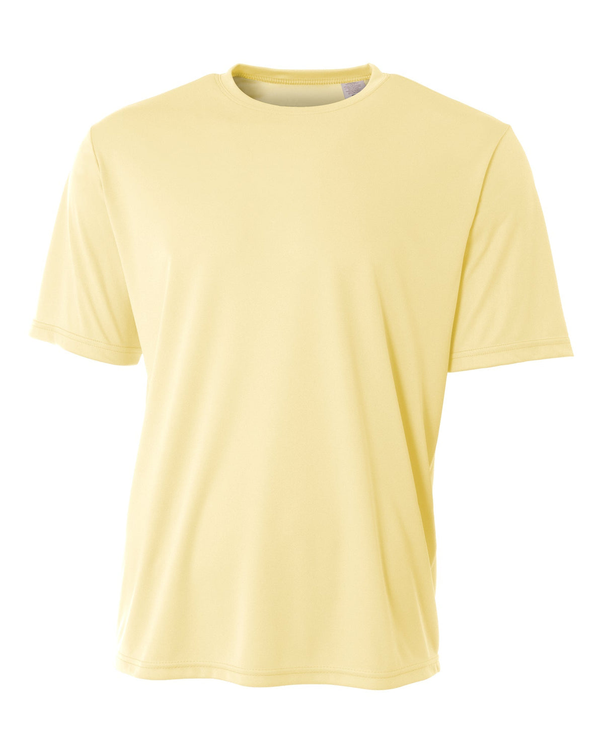 A4 Nb3402 Sprint Short Sleeve Youth Tee - Light Yellow