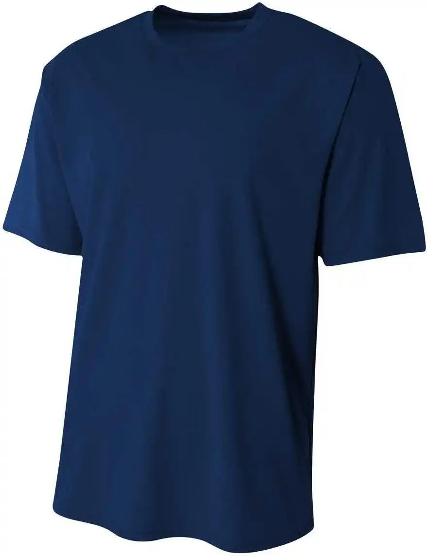 A4 Nb3402 Sprint Short Sleeve Youth Tee - Navy