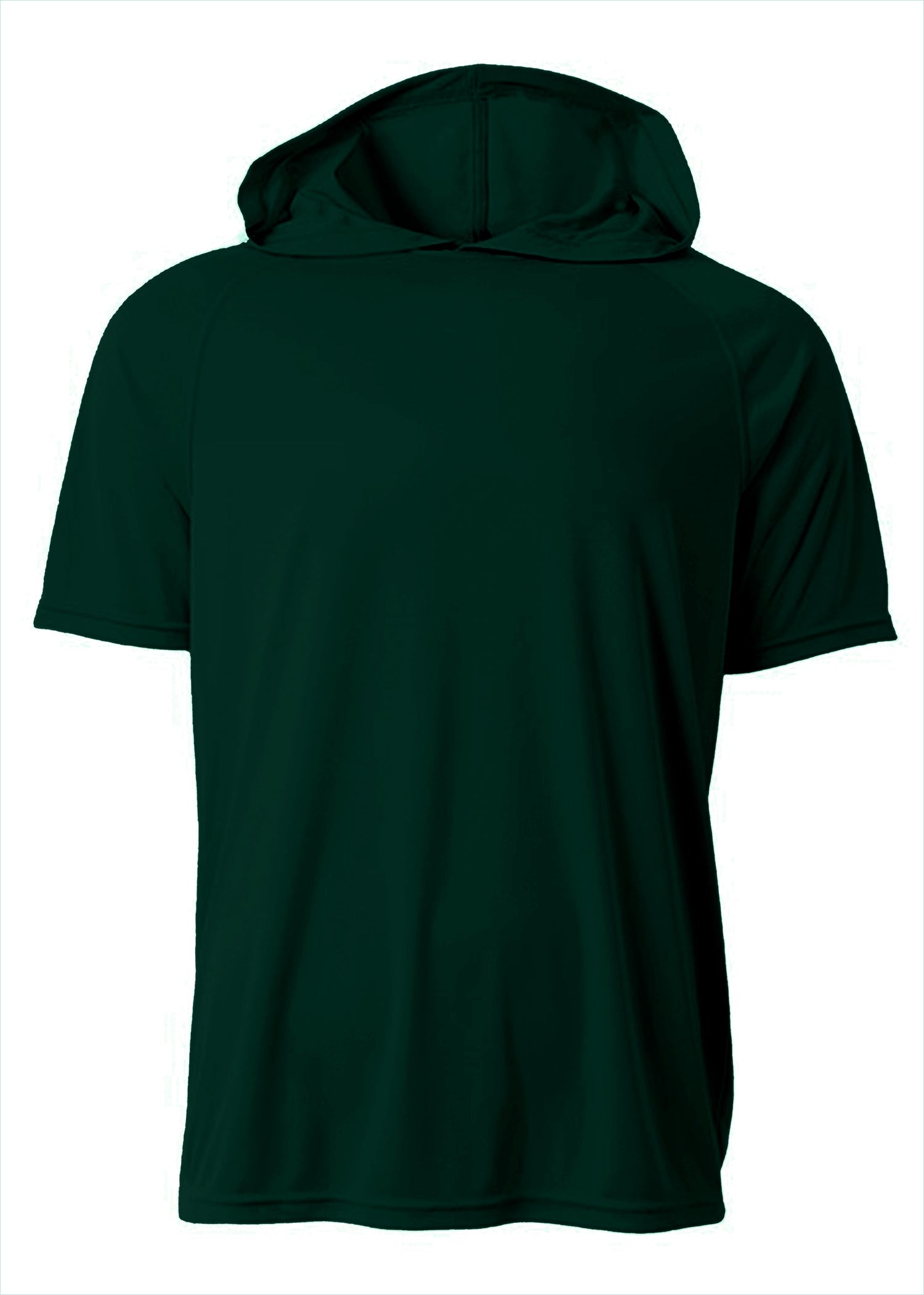 A4 Nb3408 Short Sleeve Hooded Tee - Forest - s