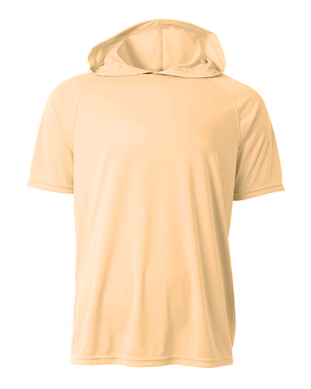 A4 Nb3408 Short Sleeve Hooded Tee - Melon - s