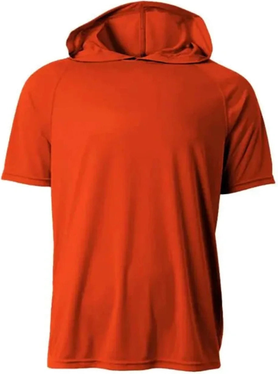 A4 Nb3408 Youth Hooded T-shirt - Athletic Orange