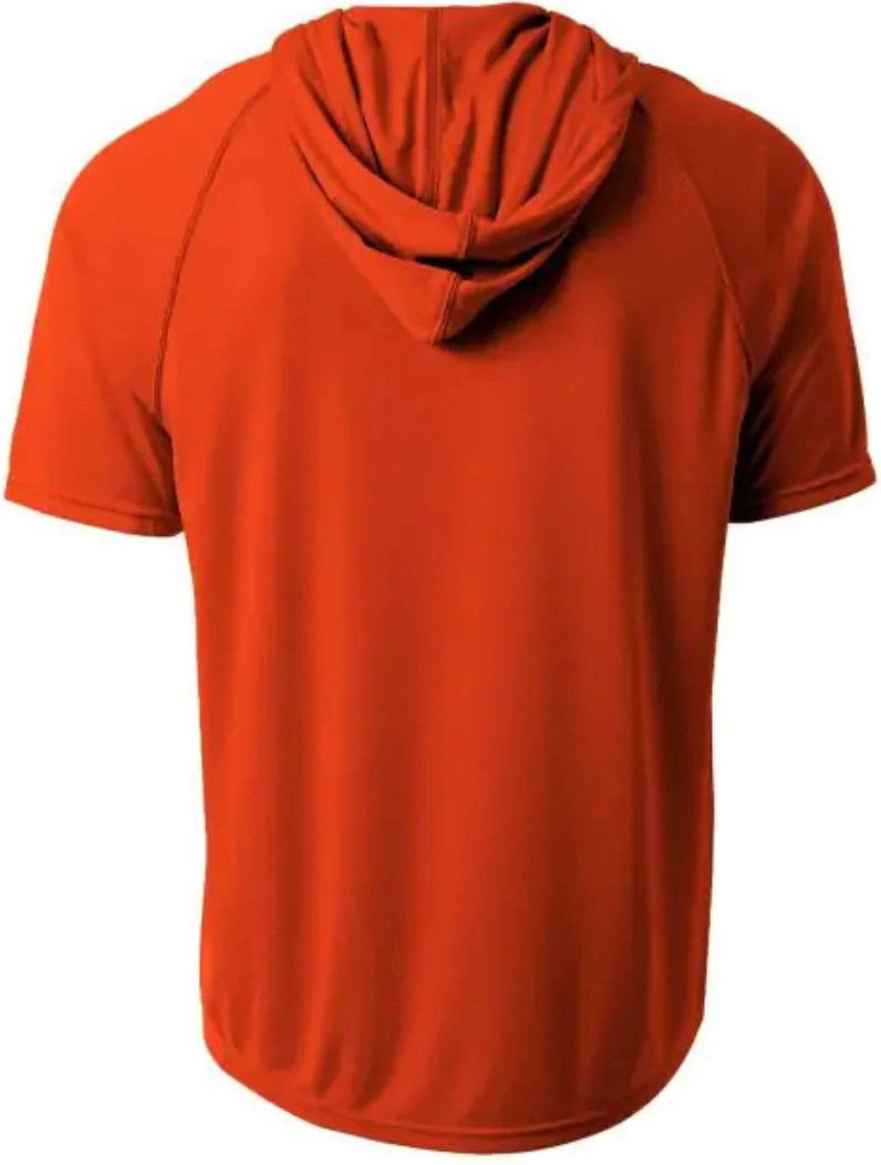A4 Nb3408 Youth Hooded T-shirt - Athletic Orange