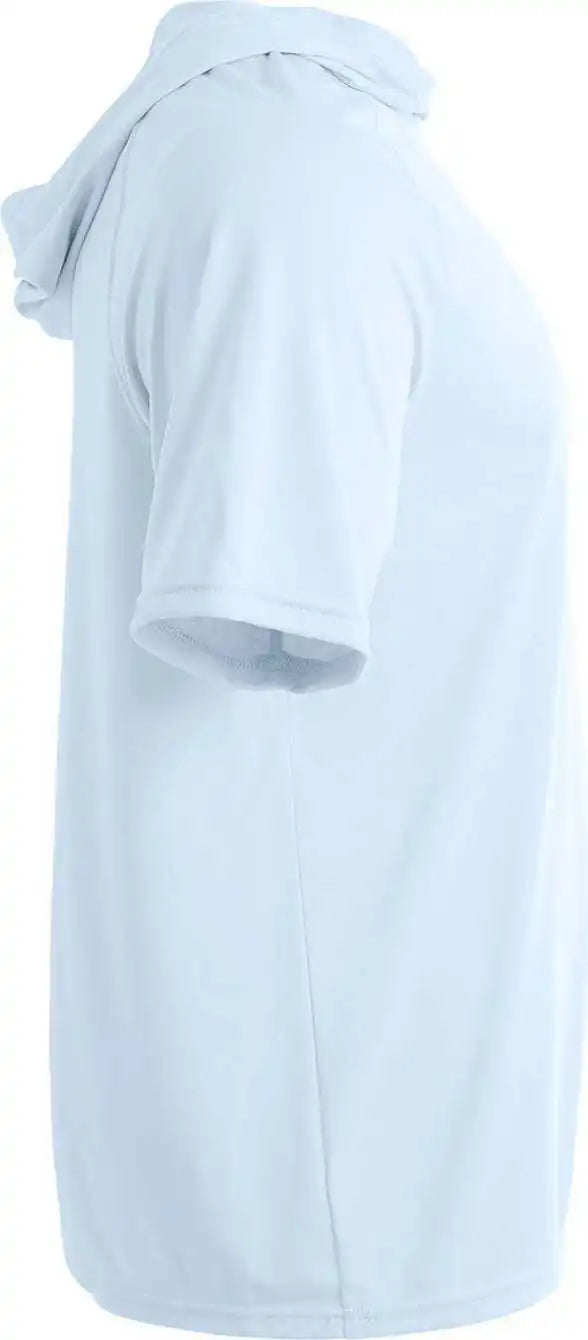 A4 Nb3408 Youth Hooded T-shirt - Pastel Blue