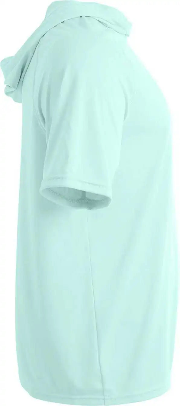 A4 Nb3408 Youth Hooded t Shirt Pastel Mint