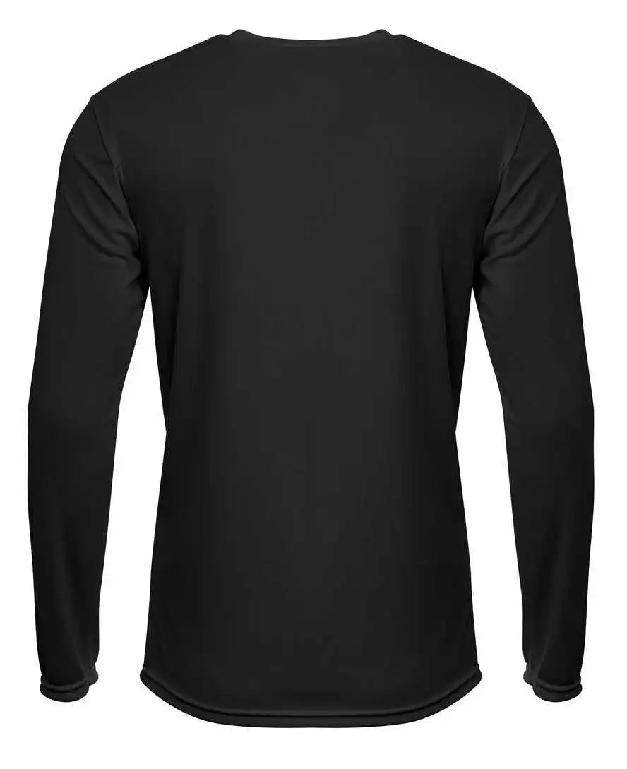 A4 Nb3425 Youth Sprint Long Sleeve Tee Black
