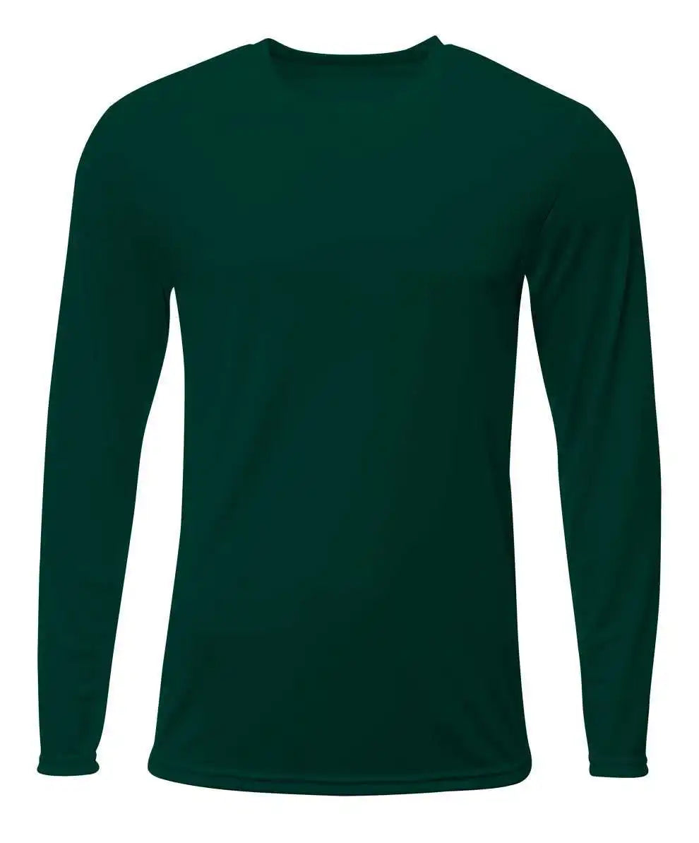 A4 Nb3425 Youth Sprint Long Sleeve Tee - Forest