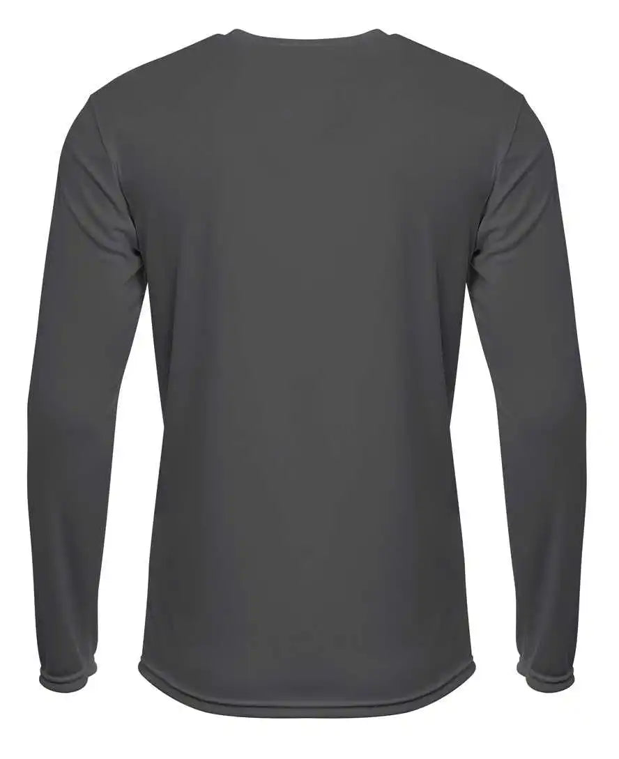 A4 Nb3425 Youth Sprint Long Sleeve Tee Graphite