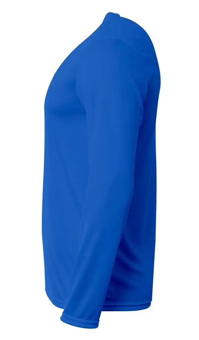 A4 Nb3425 Youth Sprint Long Sleeve Tee Royal