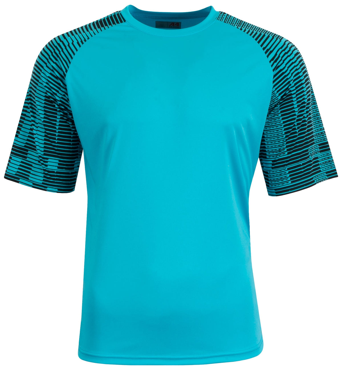 A4 Nb3551 Youth Attacker Soccer Jersey - Electric Blue Black - Green-turquoise / Xs