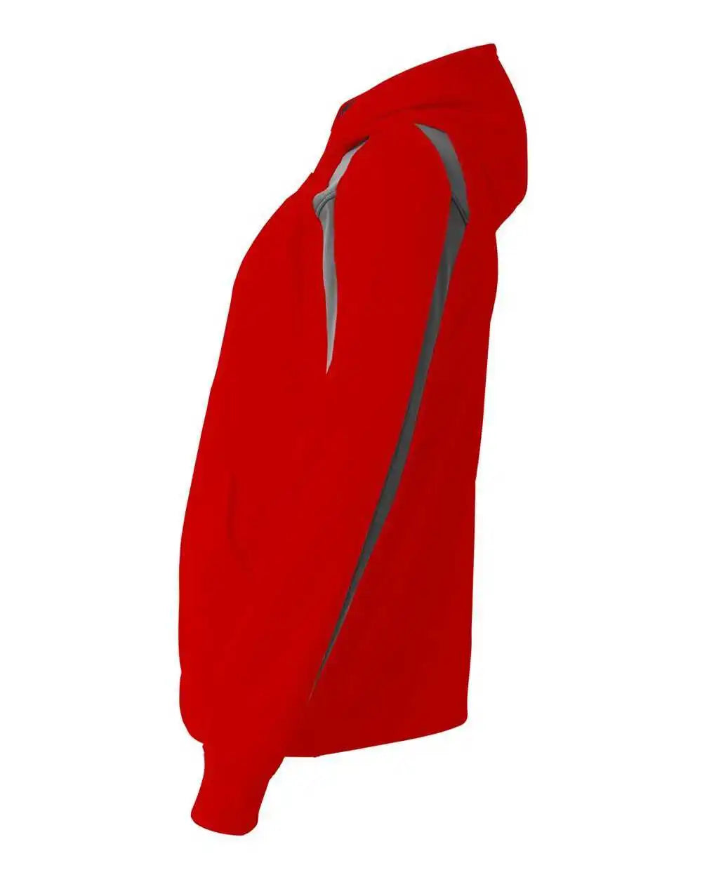 A4 Nb4004 Spartan Fleece Hoodie - Scarlet Graphite
