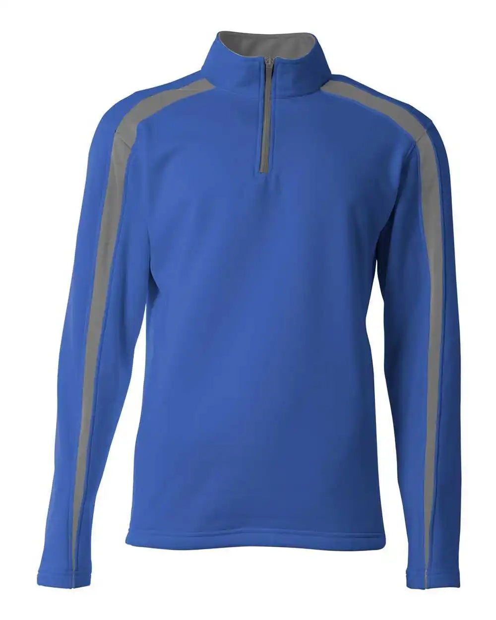 A4 Nb4005 Spartan Fleece Quarter Zip - Royal Graphite