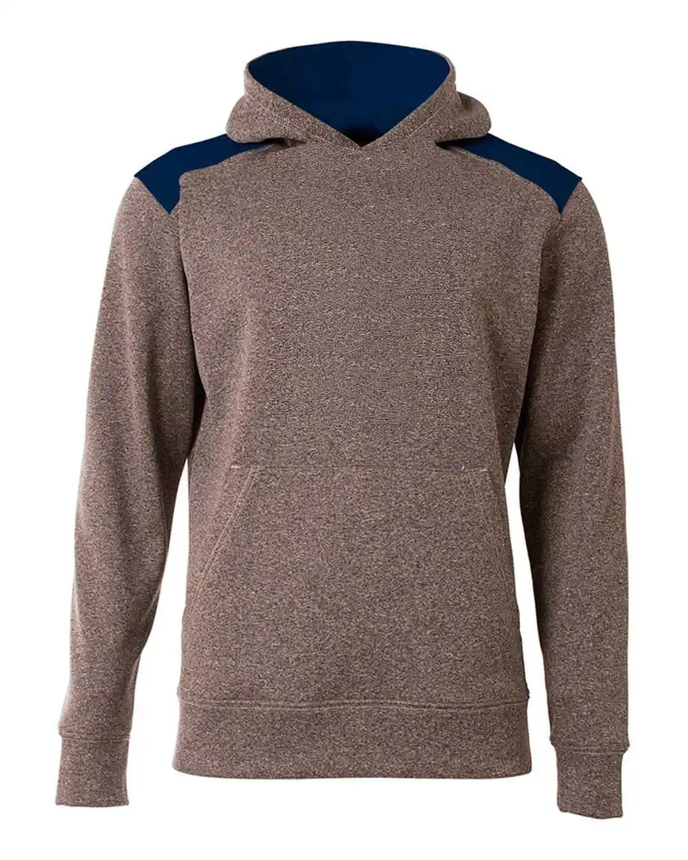 A4 Nb4093 Tourney Youth Fleece Hoodie - Heather Navy