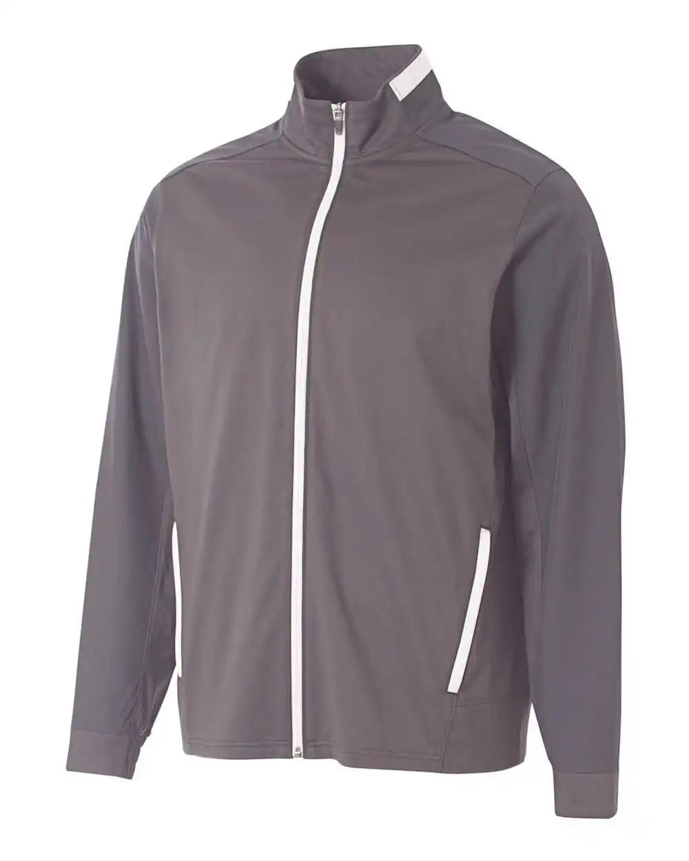 A4 Nb4261 League Youth Full Zip Jacket - Graphite White