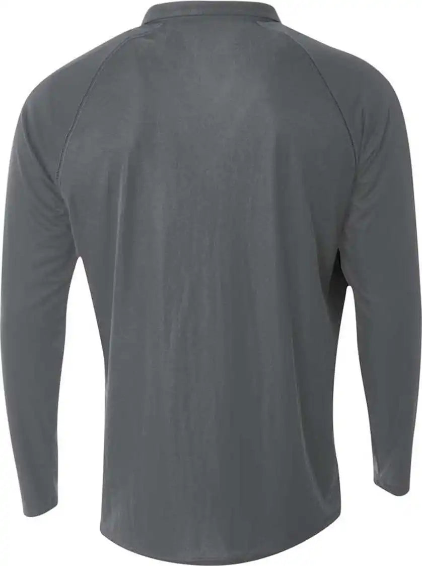 A4 Nb4268 Youth Daily 1/4 Zip - Graphite