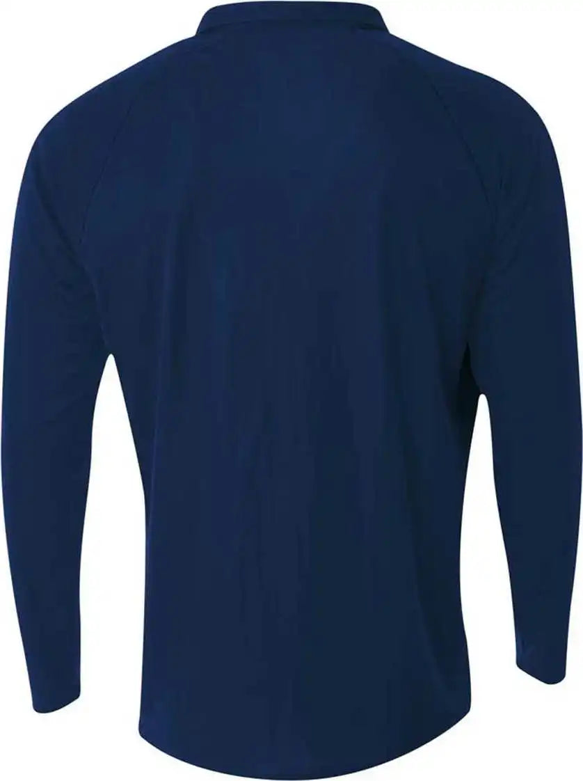 A4 Nb4268 Youth Daily 1/4 Zip Navy
