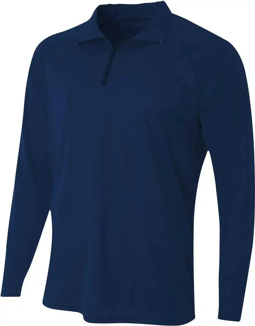 A4 Nb4268 Youth Daily 1/4 Zip Navy